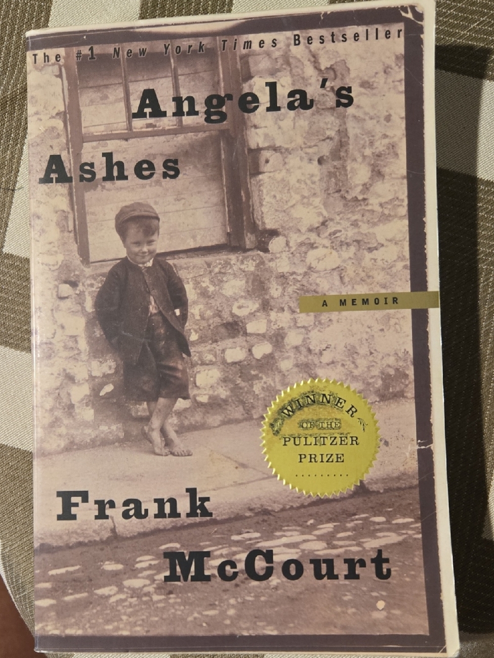 Angela's Ashes Paperback - Beige Cover